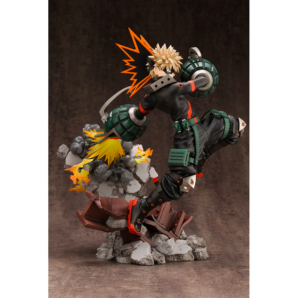 KOTOBUKIYA ARTFX J: My Hero Academia - Katsuki Bakugo (Ver.2) 1/8 Scale Figure - Bards & Cards
