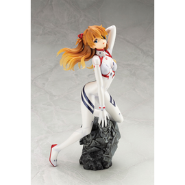 KOTOBUKIYA: Evangelion: 3.0+1.0 Thrice Upon a Time - Asuka Shikinami Langley White Plugsuit Ver. 1/6 Scale Figure - Bards & Cards