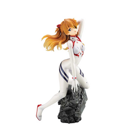 KOTOBUKIYA: Evangelion: 3.0+1.0 Thrice Upon a Time - Asuka Shikinami Langley White Plugsuit Ver. 1/6 Scale Figure - Bards & Cards