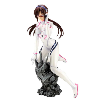 KOTOBUKIYA: Evangelion: 3.0+1.0 Thrice Upon a Time - Mari Makinami Illustrious White Plugsuit Ver. 1/6 Scale Figure - Bards & Cards