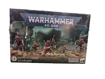 Warhammer 40k: Adeptus Mechanicus - Sicarians - Bards & Cards