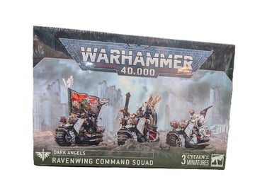 Warhammer 40k: Dark Angels - Ravenwing Command Squad - Bards & Cards