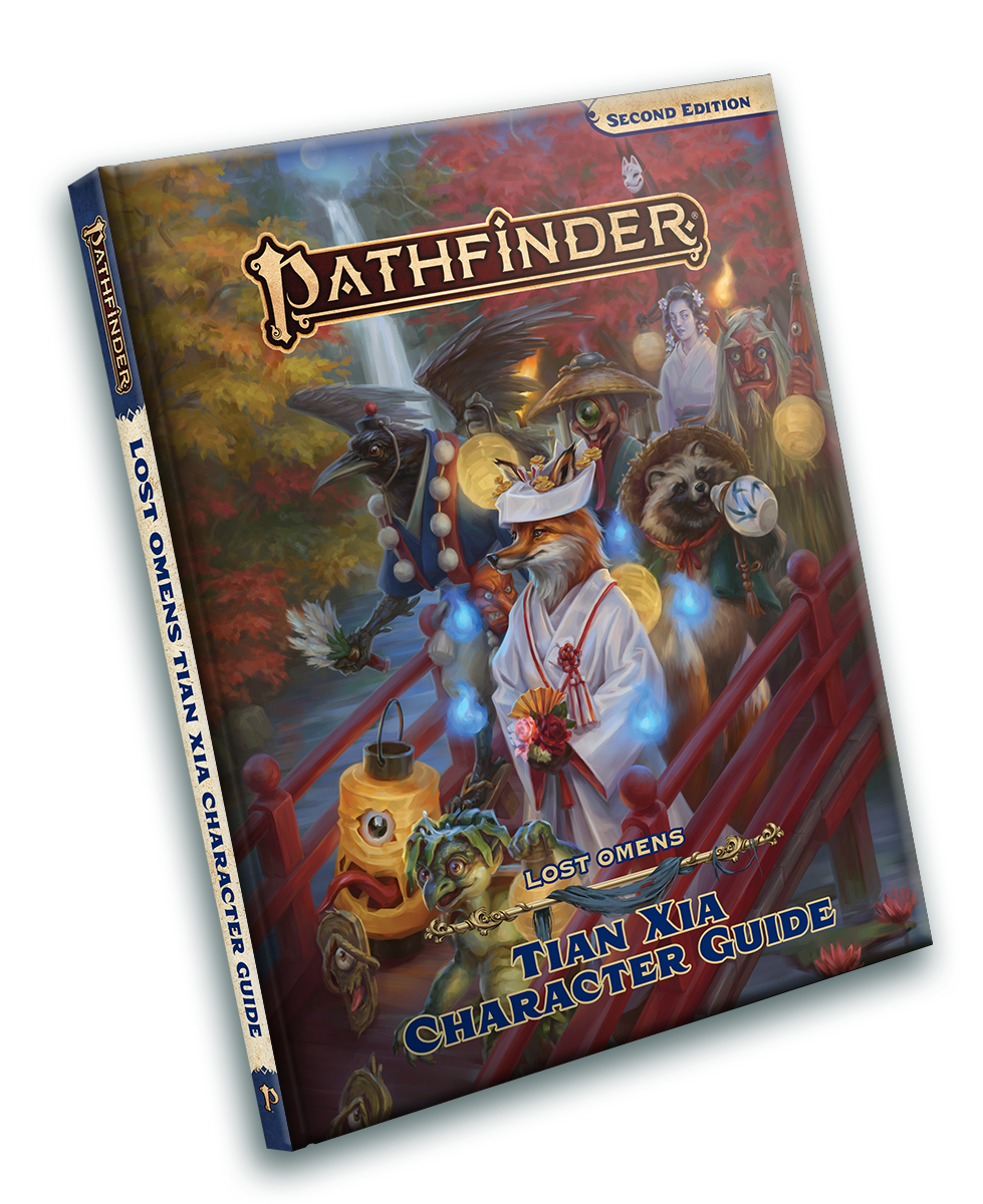 Pathfinder 2E: Lost Omens: Tian Xia Character Guide (Hardcover)