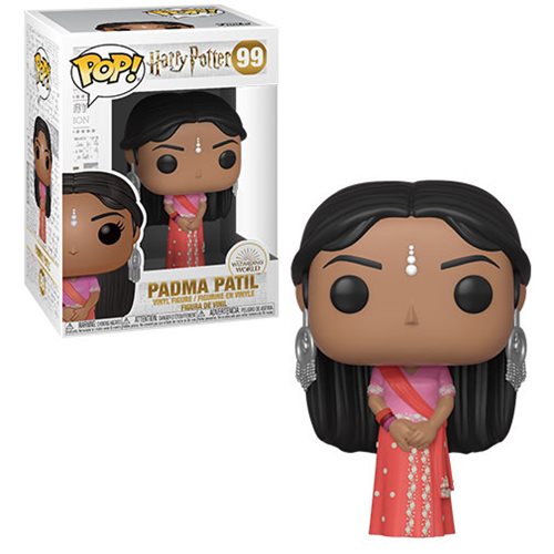 Funko POP! Harry Potter S8 - Padma Patil (Yule) Vinyl Figure #99 - Bards & Cards