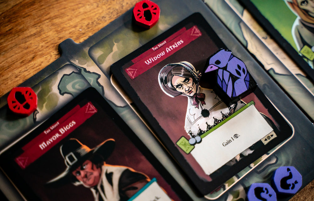 Pagan: Fate of Roanoke - Wooden Token Set