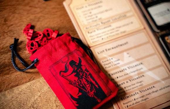 Pagan: Fate of Roanoke - Wooden Token Set - Bards & Cards