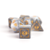 D&D Adventure Dice Set - Paladin Edition | White/Grey 14pc Collection - Bards & Cards