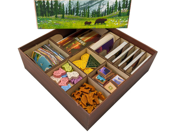 Parks Board Game Organizer Insert - Bards & Cards
