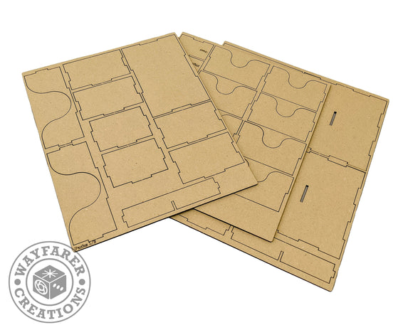 Parks Board Game Organizer Insert - Bards & Cards