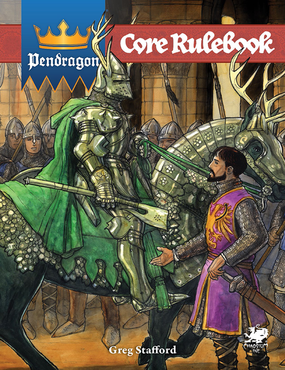 Pendragon: Core Rulebook - Hardcover - Bards & Cards