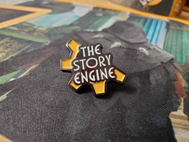 The Story Engine Mini-Pin - Bards & Cards