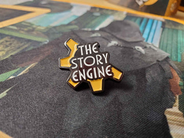 The Story Engine Mini-Pin - Bards & Cards