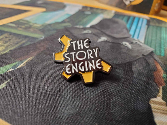 The Story Engine Mini-Pin - Bards & Cards