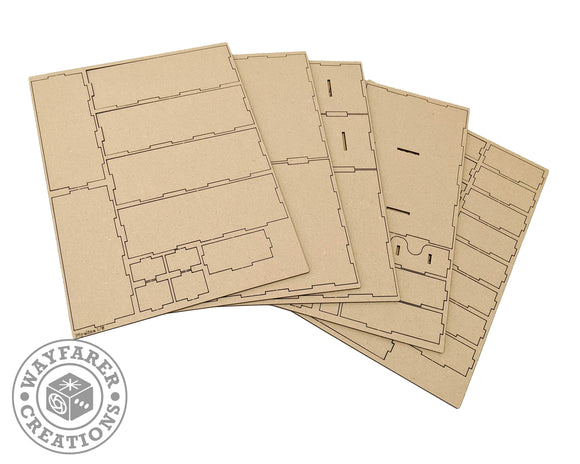 Pipeline Board Game Organizer Insert - Bards & Cards