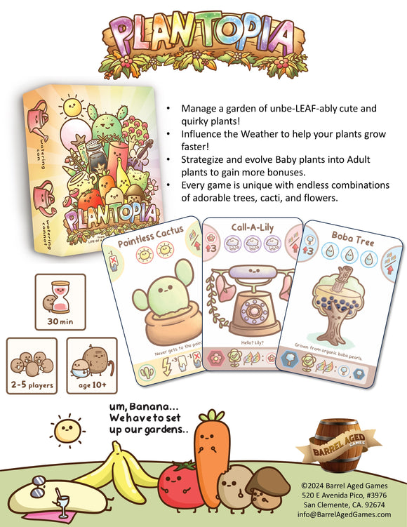 Plantopia - Bards & Cards