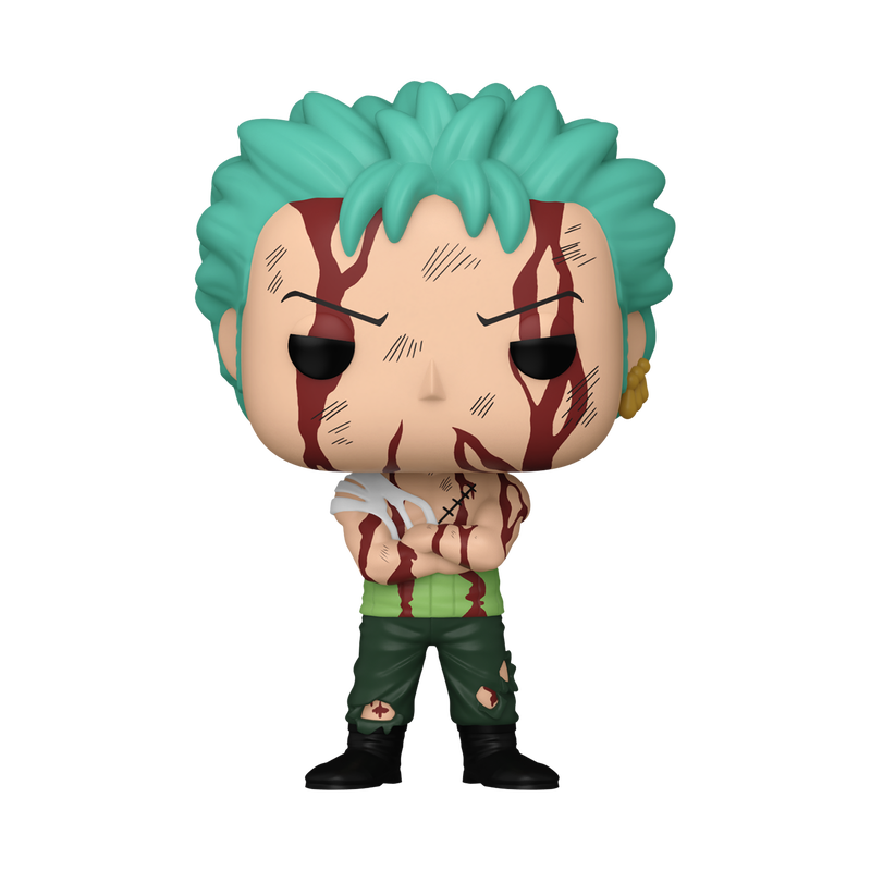 Funko POP! One Piece - Zoro (Nothing Happened) Vinyl Figure #1496 Special Edition Exclusive [READ DESCRIPTION] - 0