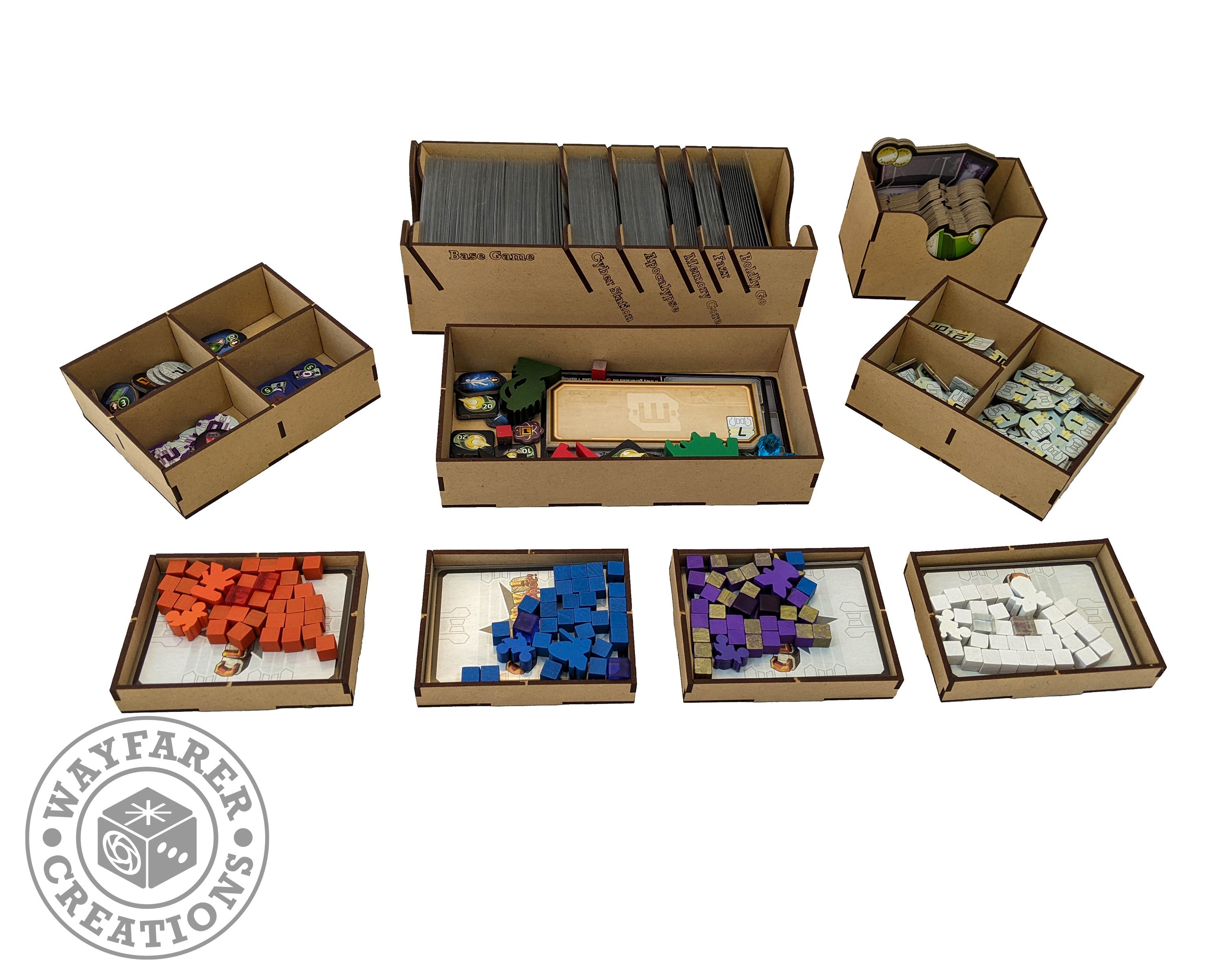 Clank! In! Space! Board Game Organizer Insert - 0