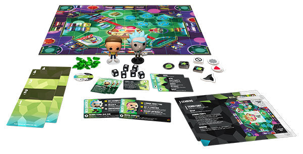 Funkoverse POP! Strategy Game - Rick and Morty Expandalone Set