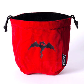 Wyvern Reversible Microfiber Self-Standing Large Dice Bag - Bards & Cards