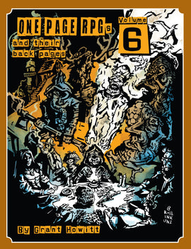 One Page RPGs: Volume 06 - Bards & Cards