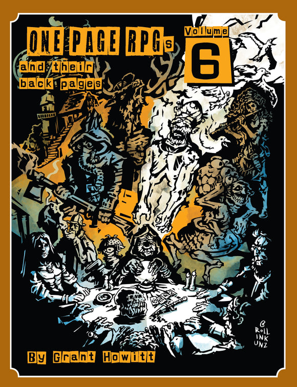 One Page RPGs: Volume 06 - Bards & Cards