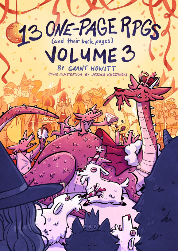 One Page RPGs: Volume 03 (V2) - Bards & Cards