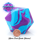 Epic Dice 58mm Silicone D20s - Bards & Cards