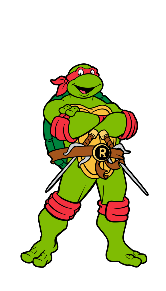 FiGPiN: Teenage Mutant Ninja Turtles - Raphael #569 - Bards & Cards