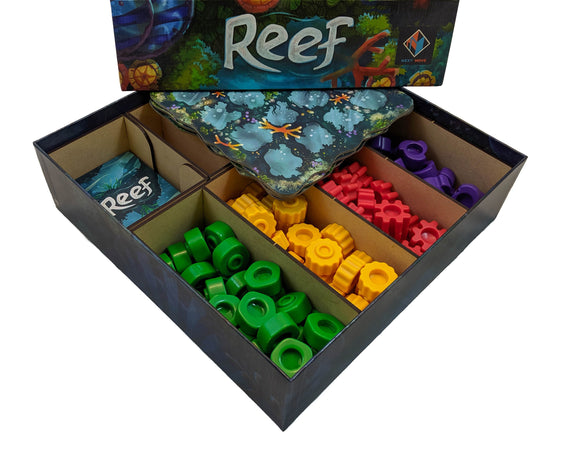 Reef Board Game Organizer Insert - Bards & Cards