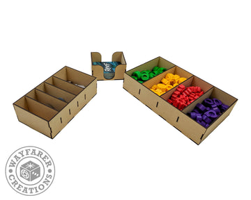 Reef Board Game Organizer Insert - Bards & Cards