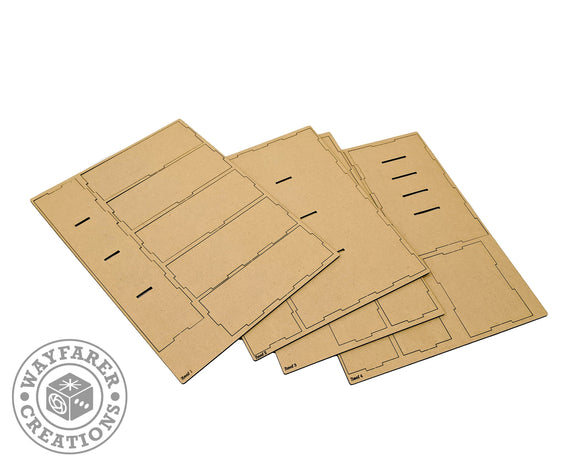 Reef Board Game Organizer Insert - Bards & Cards