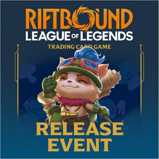 Sat 11/01/2025, 6 pm – Riftbound: Origins Release Event - Bards & Cards