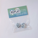Classical Marble Recycled Percentile Dice [Replay] - Bards & Cards