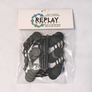 Recycled Plastic Miniatures Bases 1" Round [Replay] - Bards & Cards