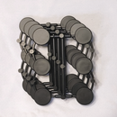 Recycled Plastic Miniatures Bases 1" Round [Replay] - Bards & Cards