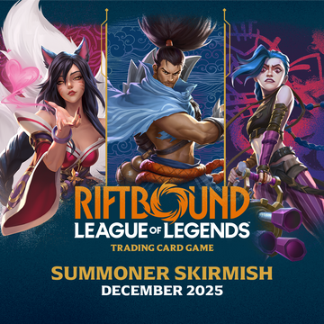 Sat 12/20/2025, 2 pm – Riftbound Summoner Skirmish (December 2025) - Bards & Cards