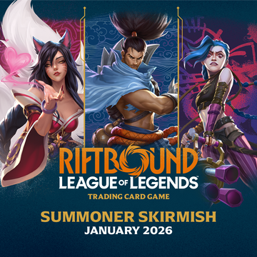 Sat 1/24/2026, 2 pm – Riftbound Summoner Skirmish (January 2026) - Bards & Cards