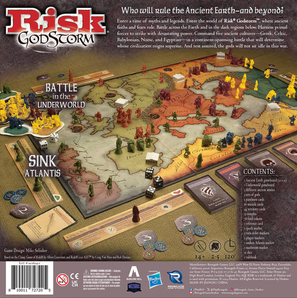 Risk: Godstorm - Bards & Cards
