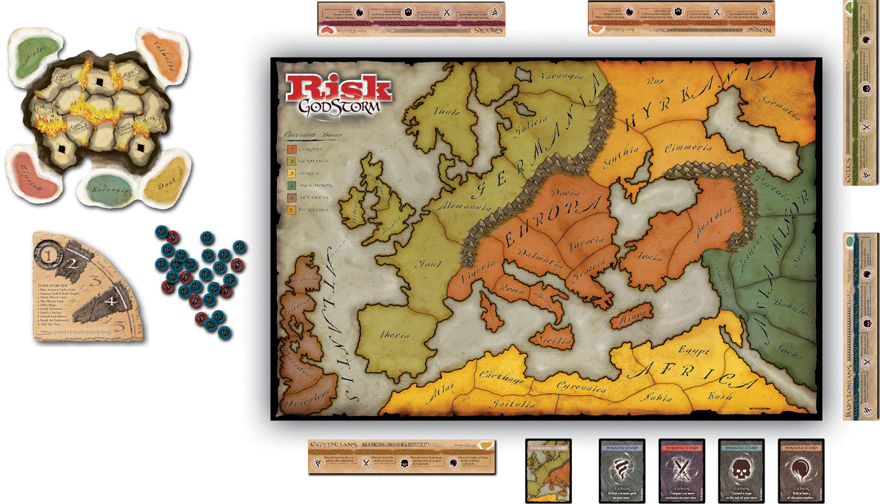 Risk: Godstorm - Bards & Cards