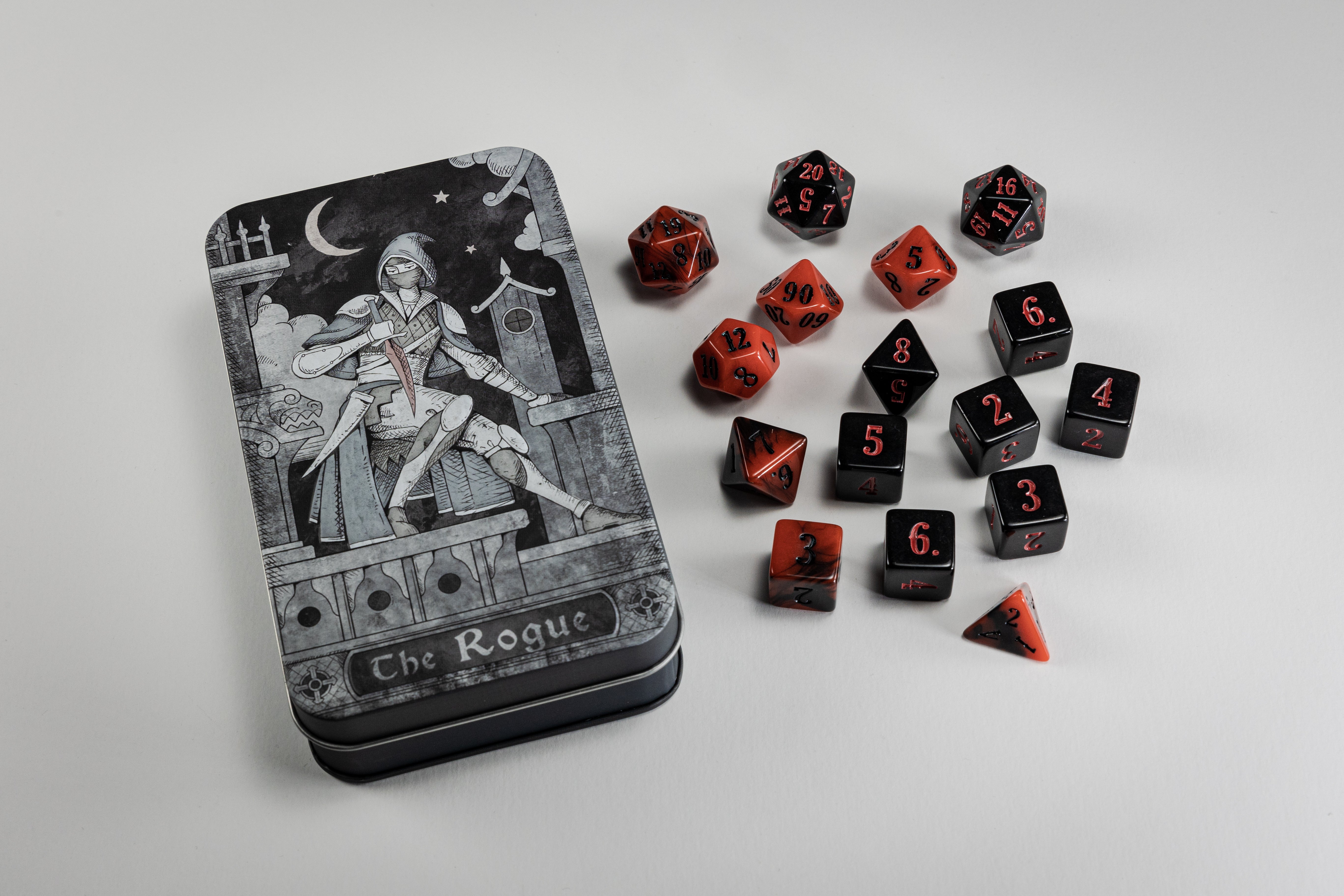 Character Class Dice: The Rogue - Bards & Cards