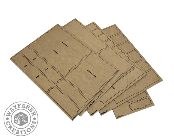 Rolling Heights Board Game Organizer Insert - Bards & Cards