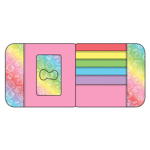 Loungefly: Sanrio - Hello Kitty And Friends Color Block Wallet - Bards & Cards