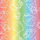 Loungefly: Sanrio - Hello Kitty And Friends Color Block Wallet - Bards & Cards