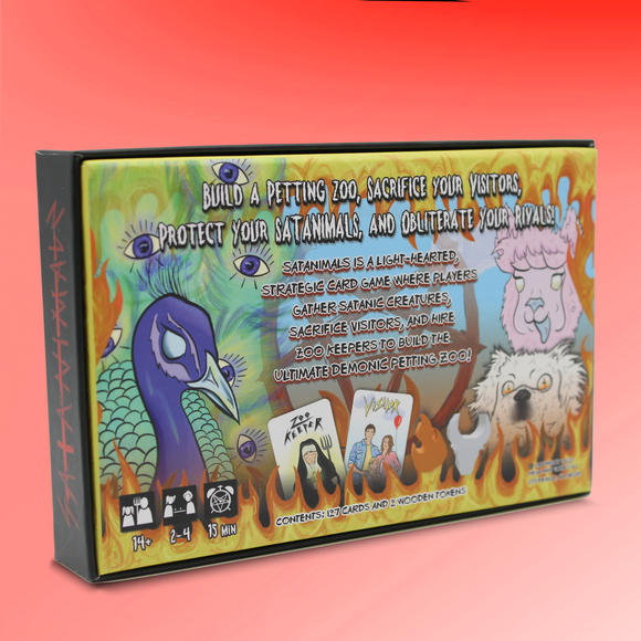 SATANIMALS Base Game - Bards & Cards