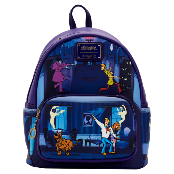 Loungefly: Scooby Doo Monster Chase Mini Backpack - Bards & Cards