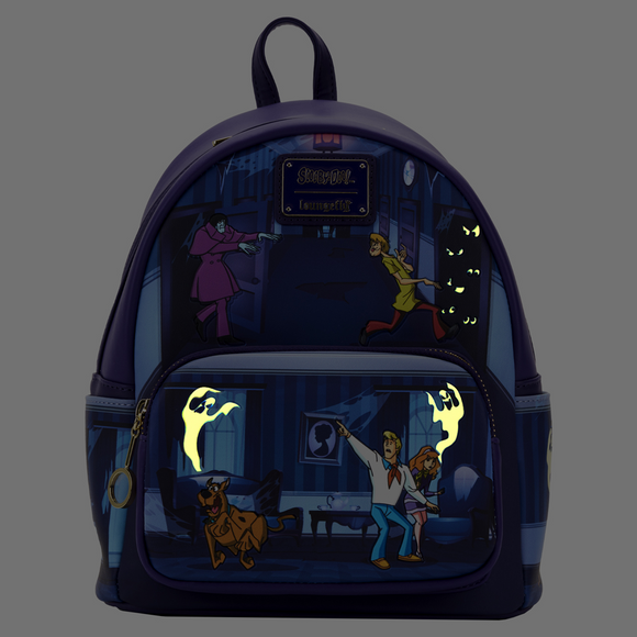 Loungefly: Scooby Doo Monster Chase Mini Backpack - Bards & Cards