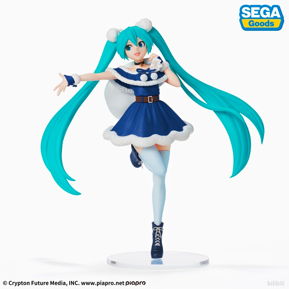 [PRE-ORDER] SEGA: Vocaloid - Blue Miku Hatsune (Christmas 2020) Super Premium Figure