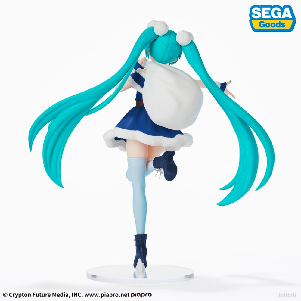 [PRE-ORDER] SEGA: Vocaloid - Blue Miku Hatsune (Christmas 2020) Super Premium Figure