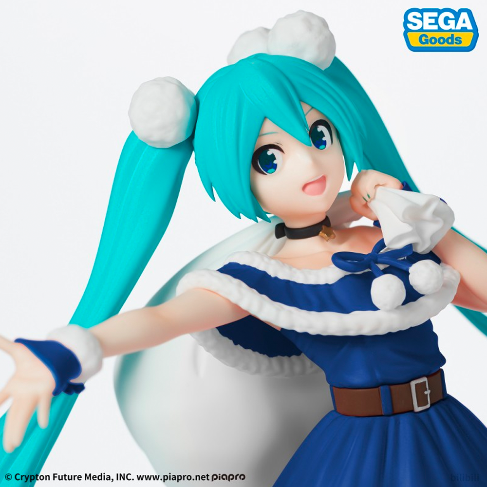 [PRE-ORDER] SEGA: Vocaloid - Blue Miku Hatsune (Christmas 2020) Super Premium Figure