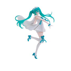 SEGA: Vocaloid: Hatsune Miku - 15th Anniversary (SUOU Ver.) Super Premium Figure - Bards & Cards